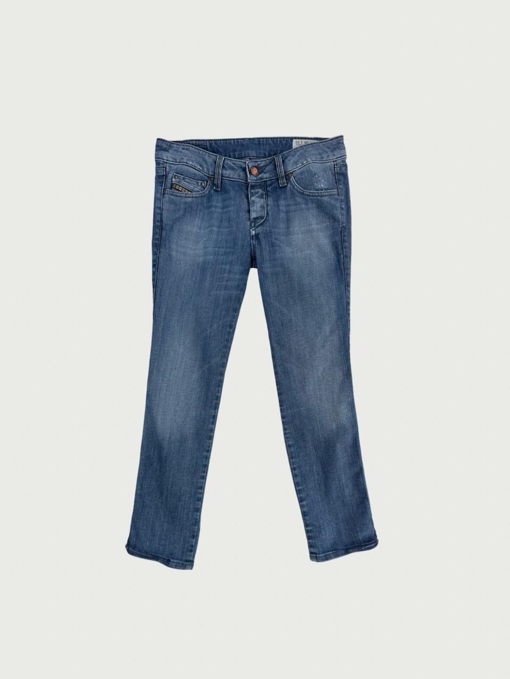 Diesel Low Rise Ankle Jeans